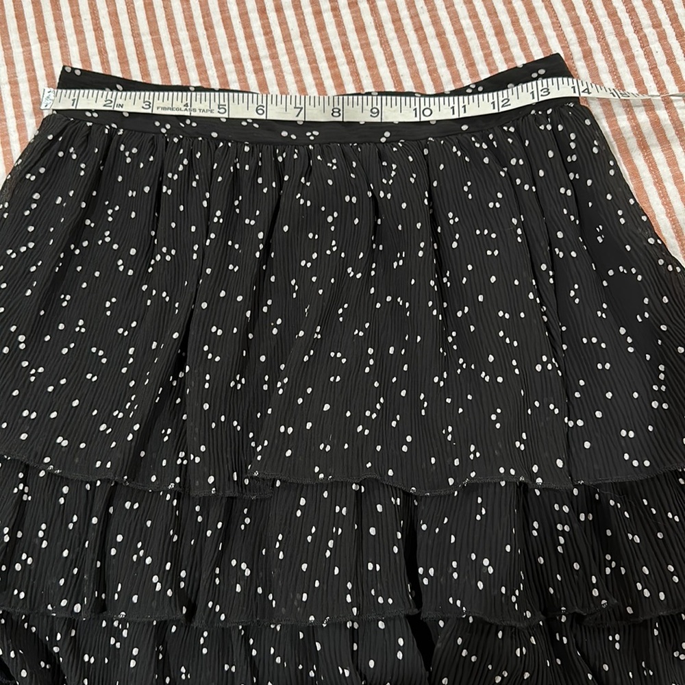 Zara Black and White Polka Dot Skort - Picture 11 of 15
